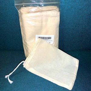 50 piece cotton muslin bags